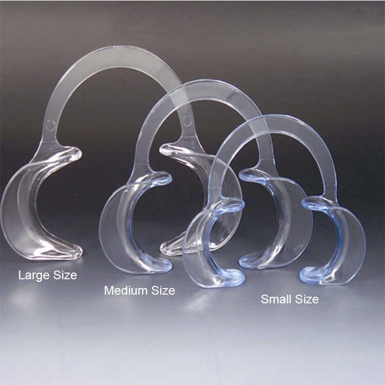 Wholesale C Shape Clear Disposable Dental Mouth Opener Lip Retractor