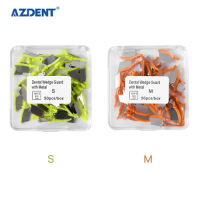 Azdent Dental Prime Teeth Интерпроксимальный пластиковый клин с защитной матрицей из стоматологической стали